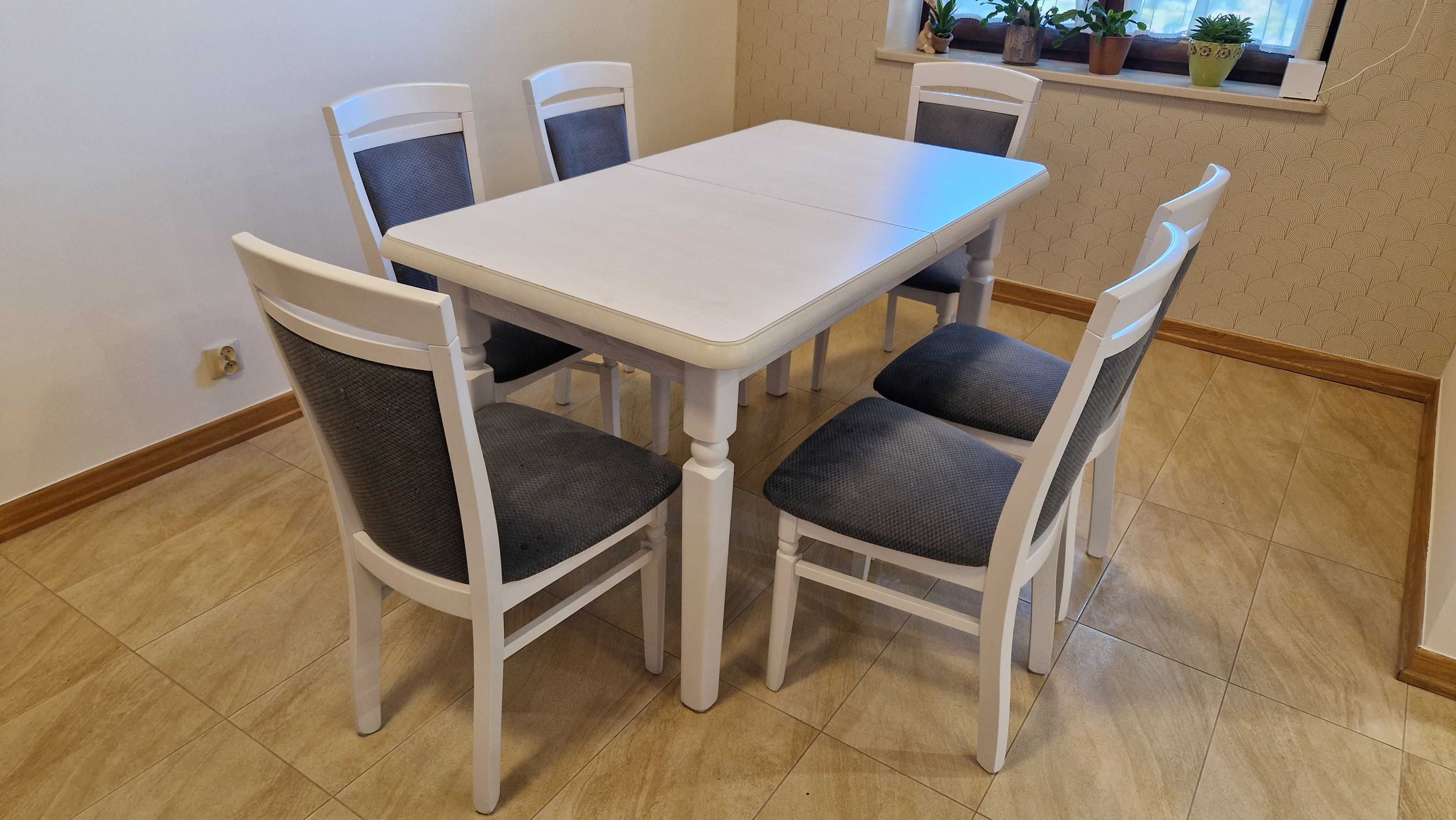 Stół do jadalni + 6 krzeseł - BRW Natalia