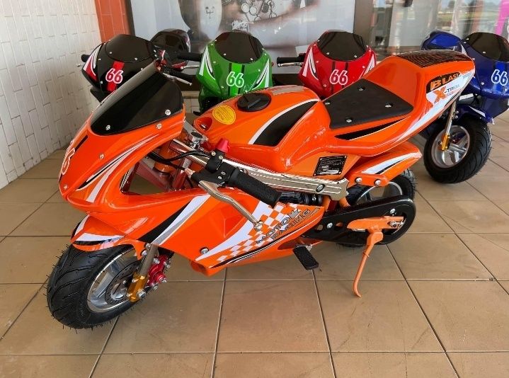 Mini moto de pista a gasolina