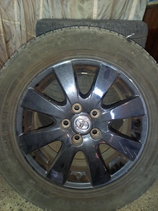 Титани 114.3х5х16 з шинами 215х60х16