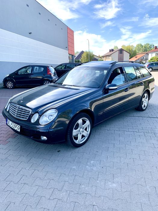 Mercedes w211 2.2cdi 2004r szyberdach czujniki parkowania