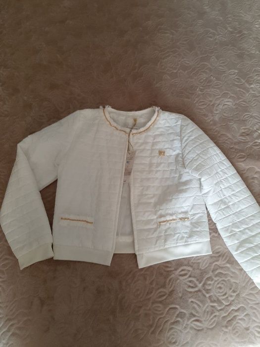 Куртка - болеро для девочки 10 - 13 лет