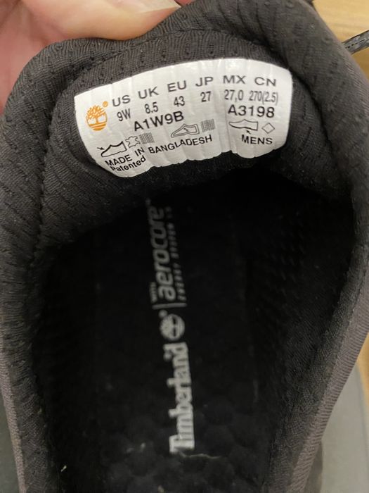 Czarne męskie sneakersy Timberland brooklyn