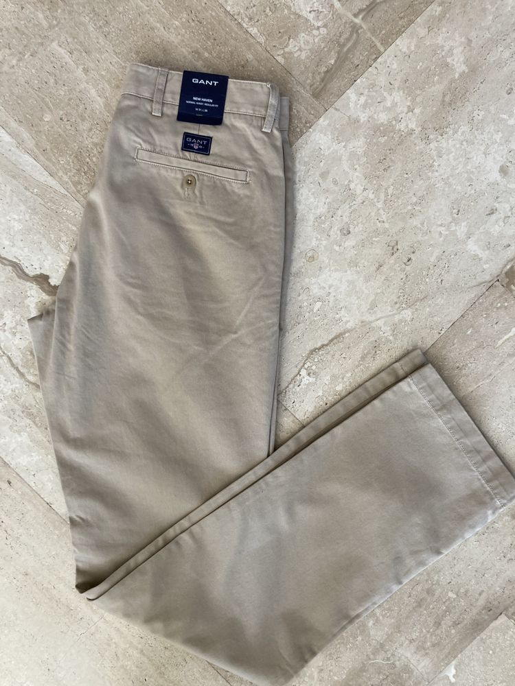 Męskie spodnie jeansy Gant W 31/ L36 nowe sezon wiosna / lato