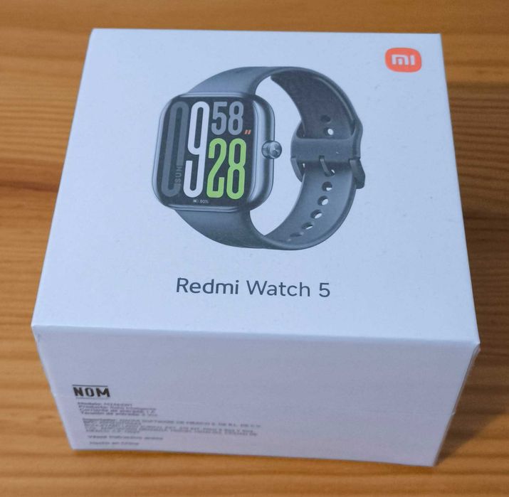Xiaomi Redmi Watch 5 - Preto - NOVO