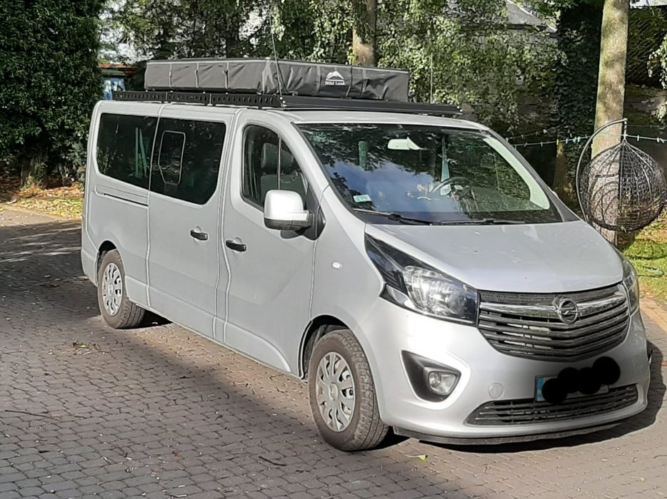 Bagażnik dachowy Trafic Vivaro kamper namiot dachowy Talento Primastar