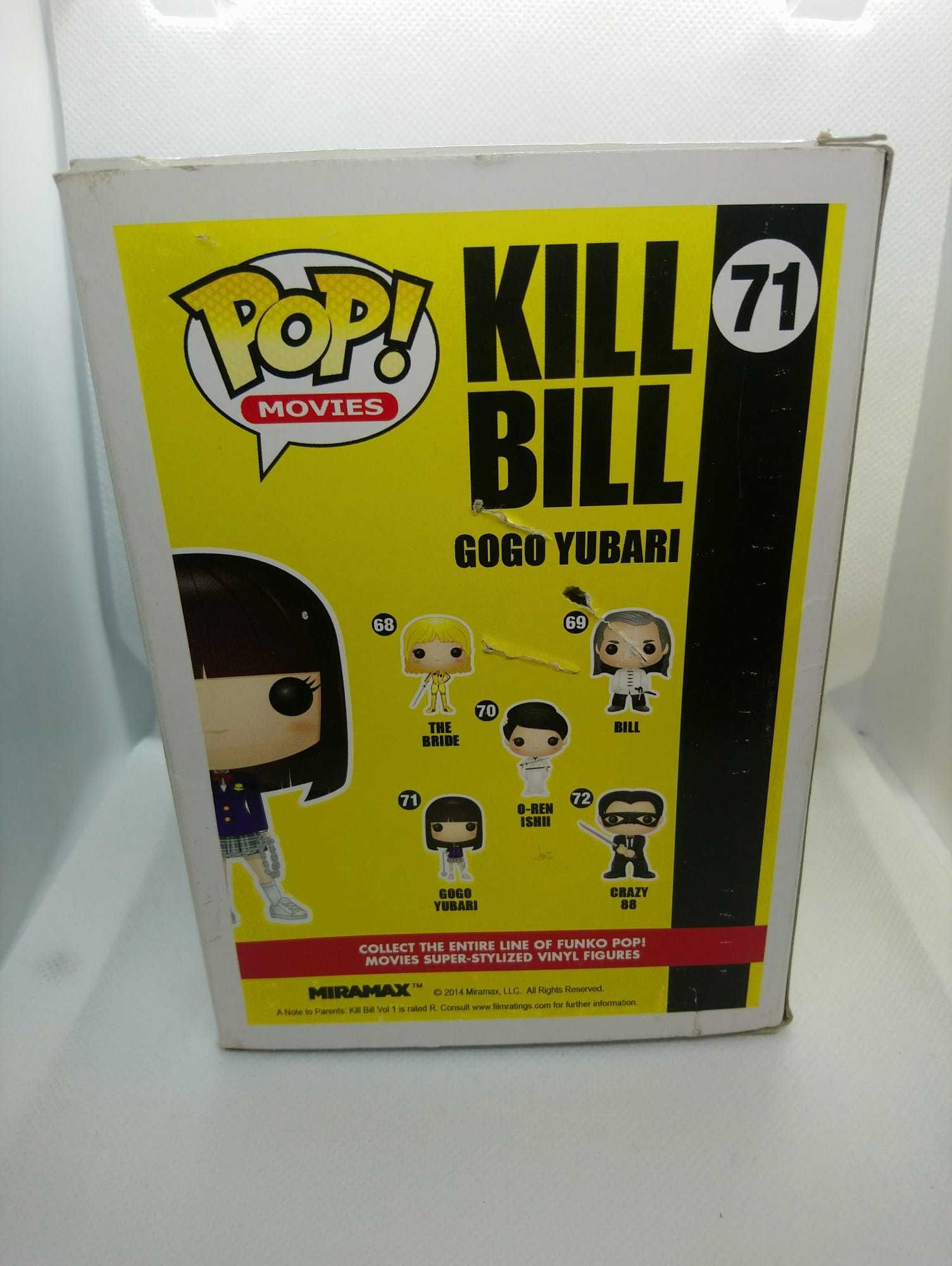 Funko Pop Kill Bill Gogo Yubari 71 (Uszkodzone pudelko)