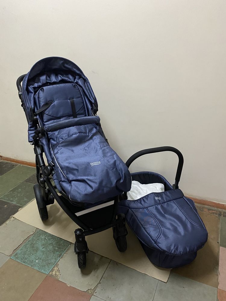 Коляска britax smile 2 (2 в 1). Люлька+прогулка