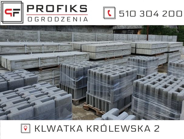 Podmurówka betonowa deska podmurówkowa PANELE OGRODZENIOWE