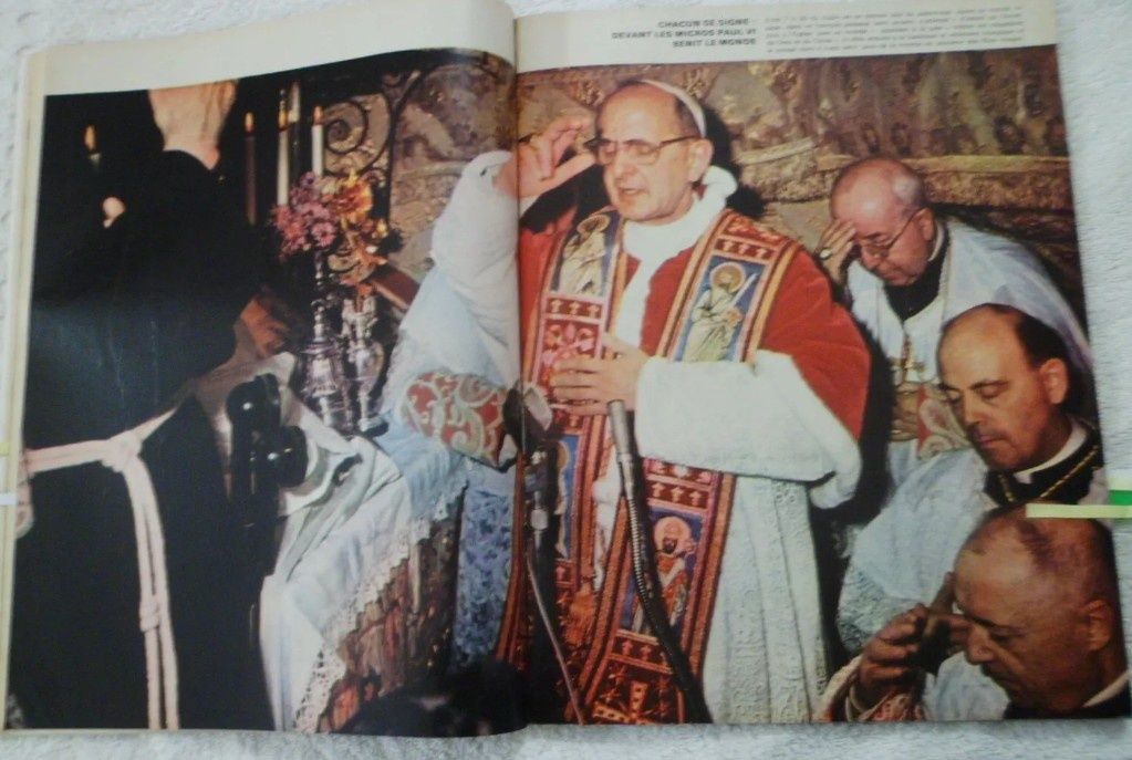 Revistas Paris Match nr. 771 PAPA PAUL VI - 18 Janvier de 1964