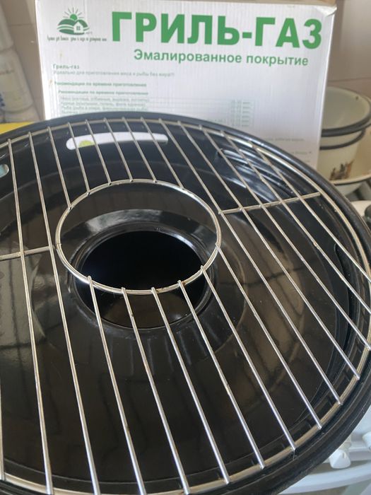 Газовый гриль в идеальном состоянии