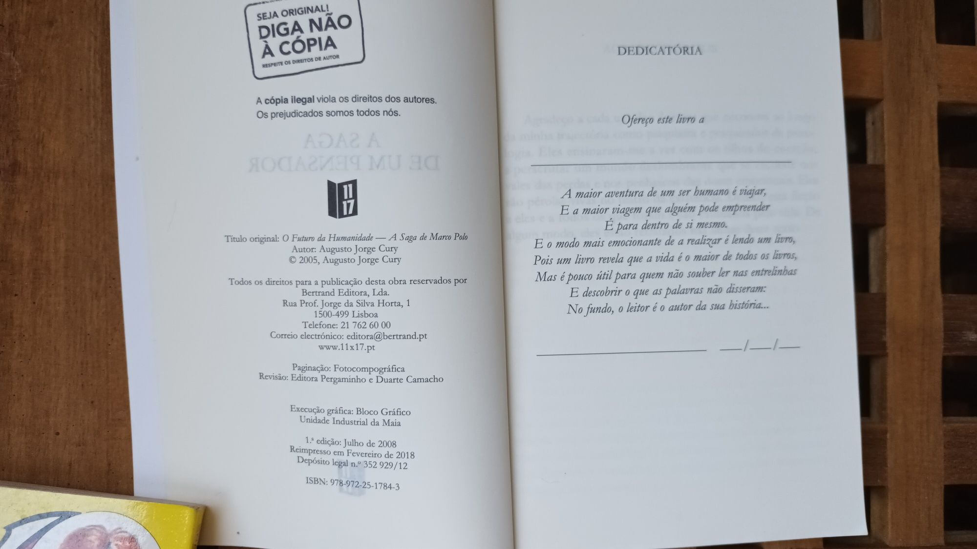 A saga de um Pensador - Augusto Cury