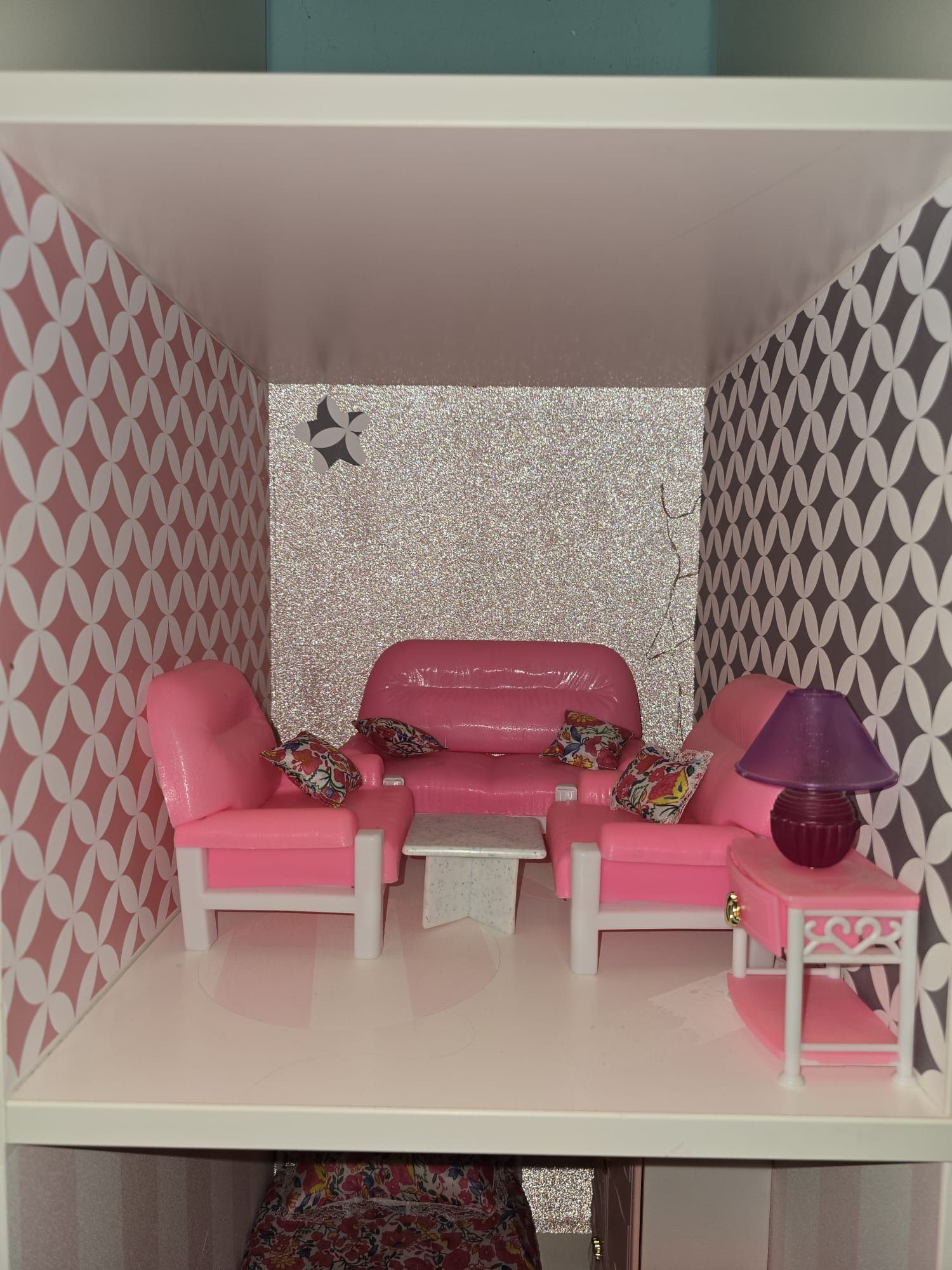 Domek dla lalek barbie regał kallax
