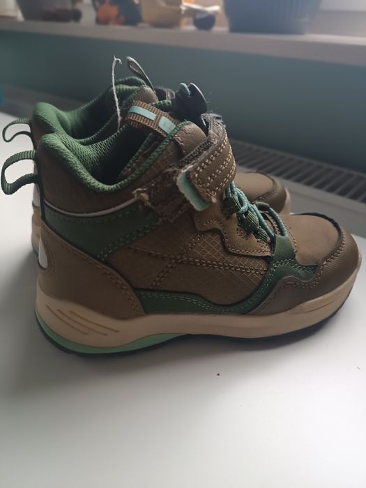 NOWE Walkx kids buty trekkingowe trapery na rzepy 27