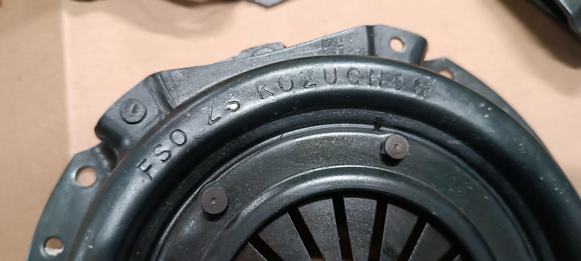 Fiat 126p docisk sprzęgła oryginalny Kożuchów Valeo na pierwszy monta