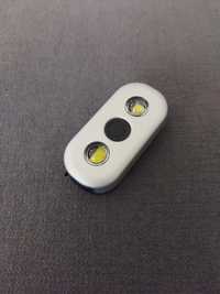 Lampka rowerowa dwukolorowa VIOO CLIP LED Elops przednia / tylna USB