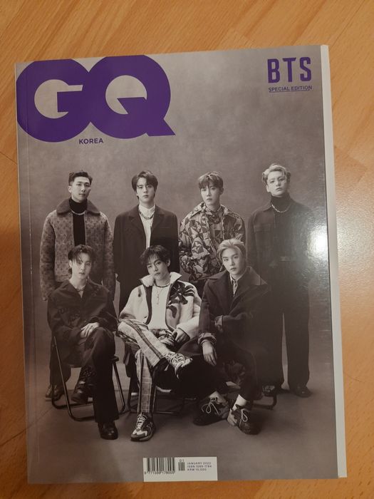 Magazyn GQ Korea z BTS