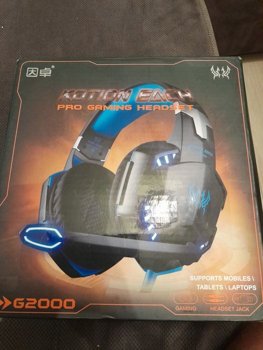 Słuchawki nauszne Kotion G2000 gamingowe dla graczy