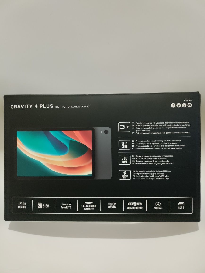 [Negociável] Tablet SPC Gravity 4 Plus