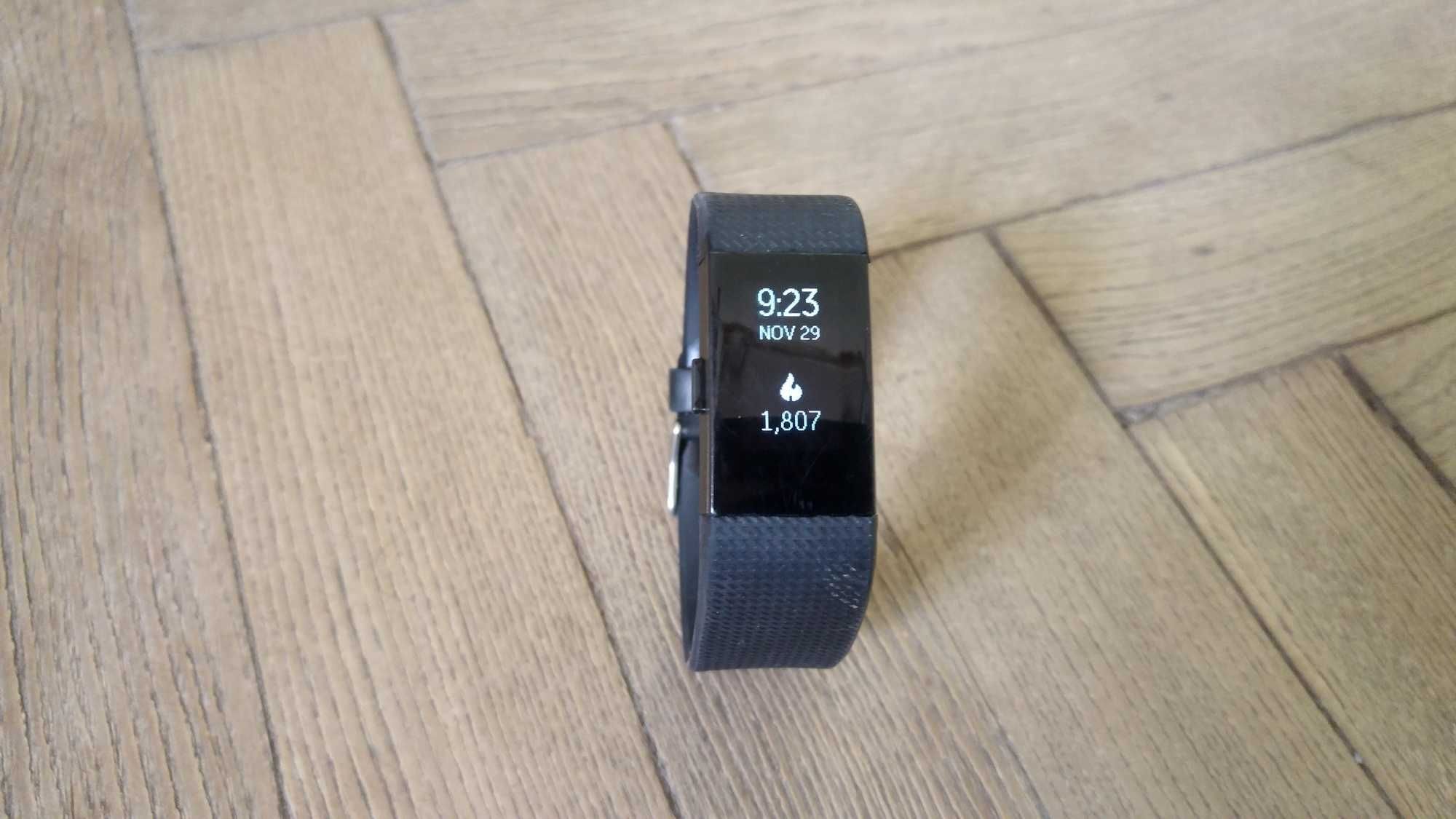 Фитнес-браслет Fitbit Charge 2 Fitness Activity Tracker Large Black