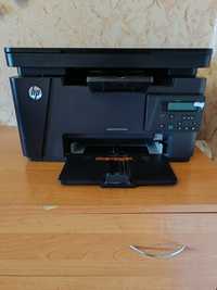 Принтер МФУ БФП HP LaserJet Pro MFP M125nw WIFI
