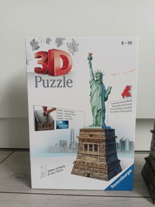 Puzzle 3D Statua Wolności duża XL