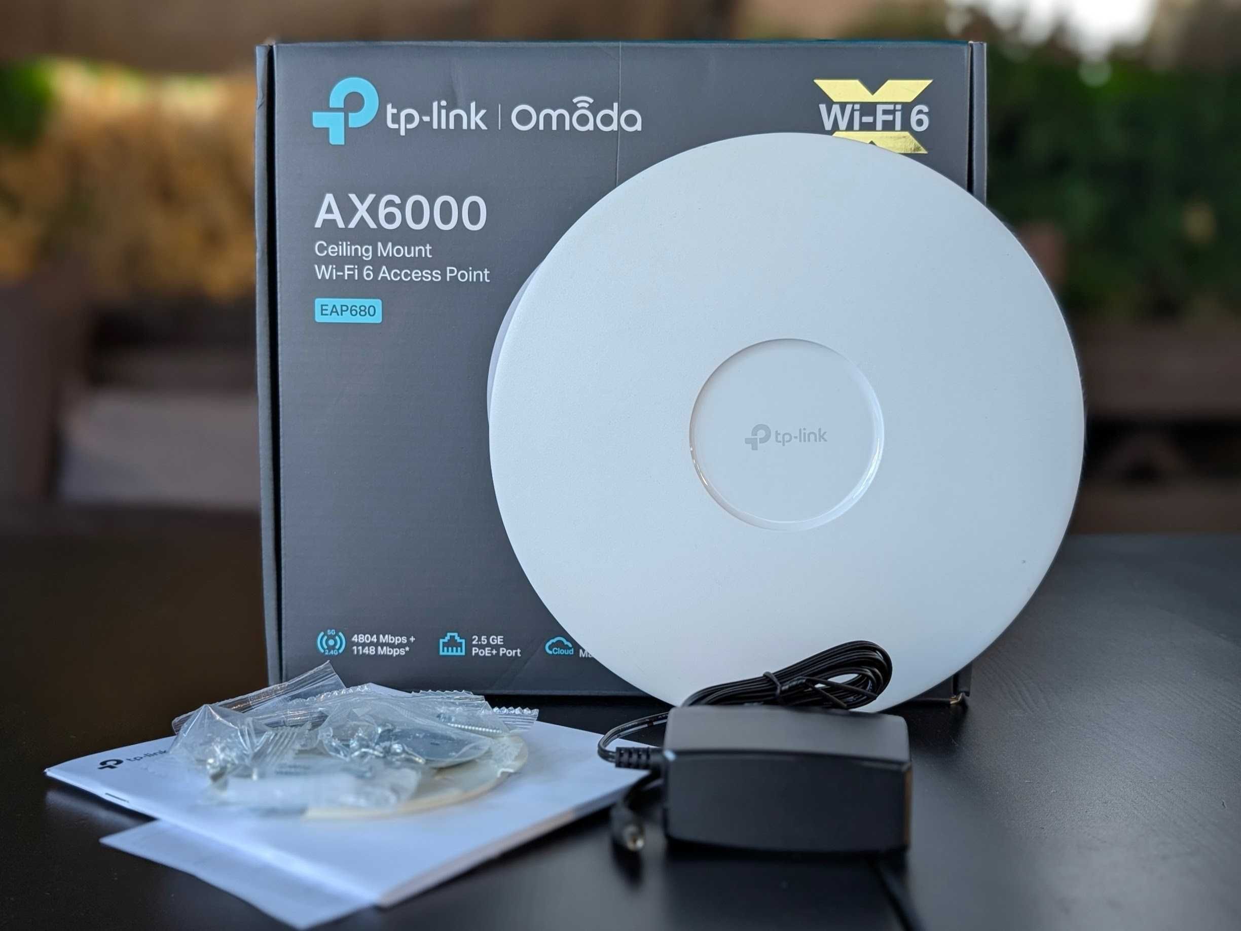 TP-Link EAP680 (EAP683 UR z zasialczem) AX6000 Gwarancja!