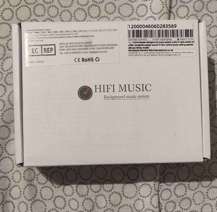 Controlador de som casa