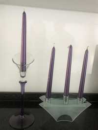 Conjunto de candelabros