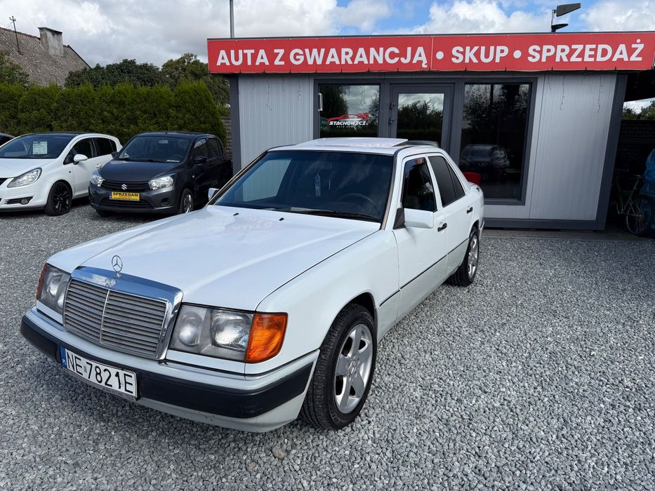 Mercedes-Benz W124 (1984-1993) 2,5 Turbo, Alufelgi, 2 kpl. kół Szyberdach Radio Becker