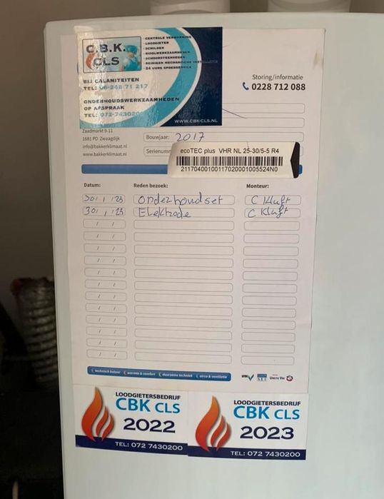 Villant EcoTEC plus 25/30кв  котел двохконтурний парапетний