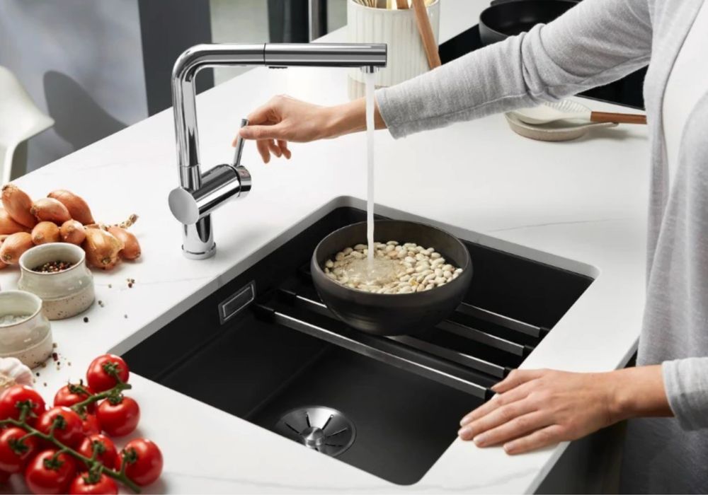 Nowy zlew BLANCO ETAGON 500-U – Silgranit biały