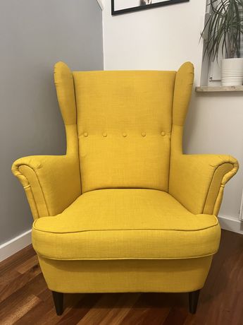 Fotel uszak żółty