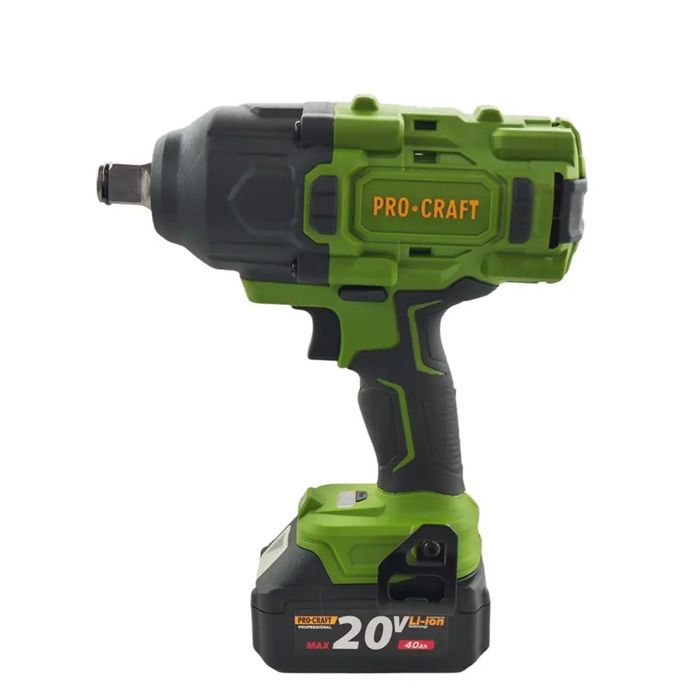 Гайковерт аккумуляторный ProCraft PWA82 Кейс (з 1 АКБ та ЗУ