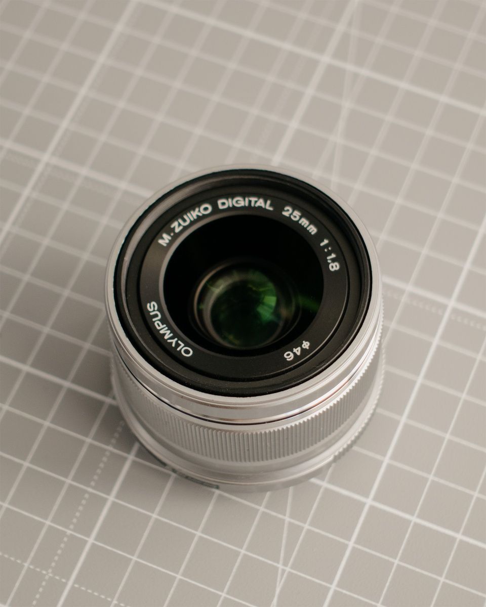 Olympus 25mm F1.8 Silver | MFT