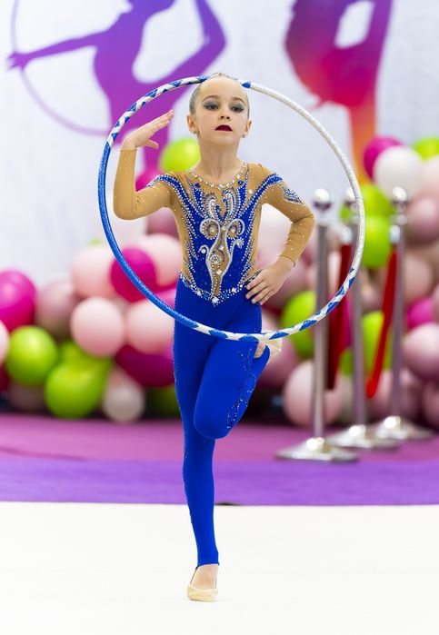 Купальник для художньої гімнастики Комбінезон для художньої гімнастики