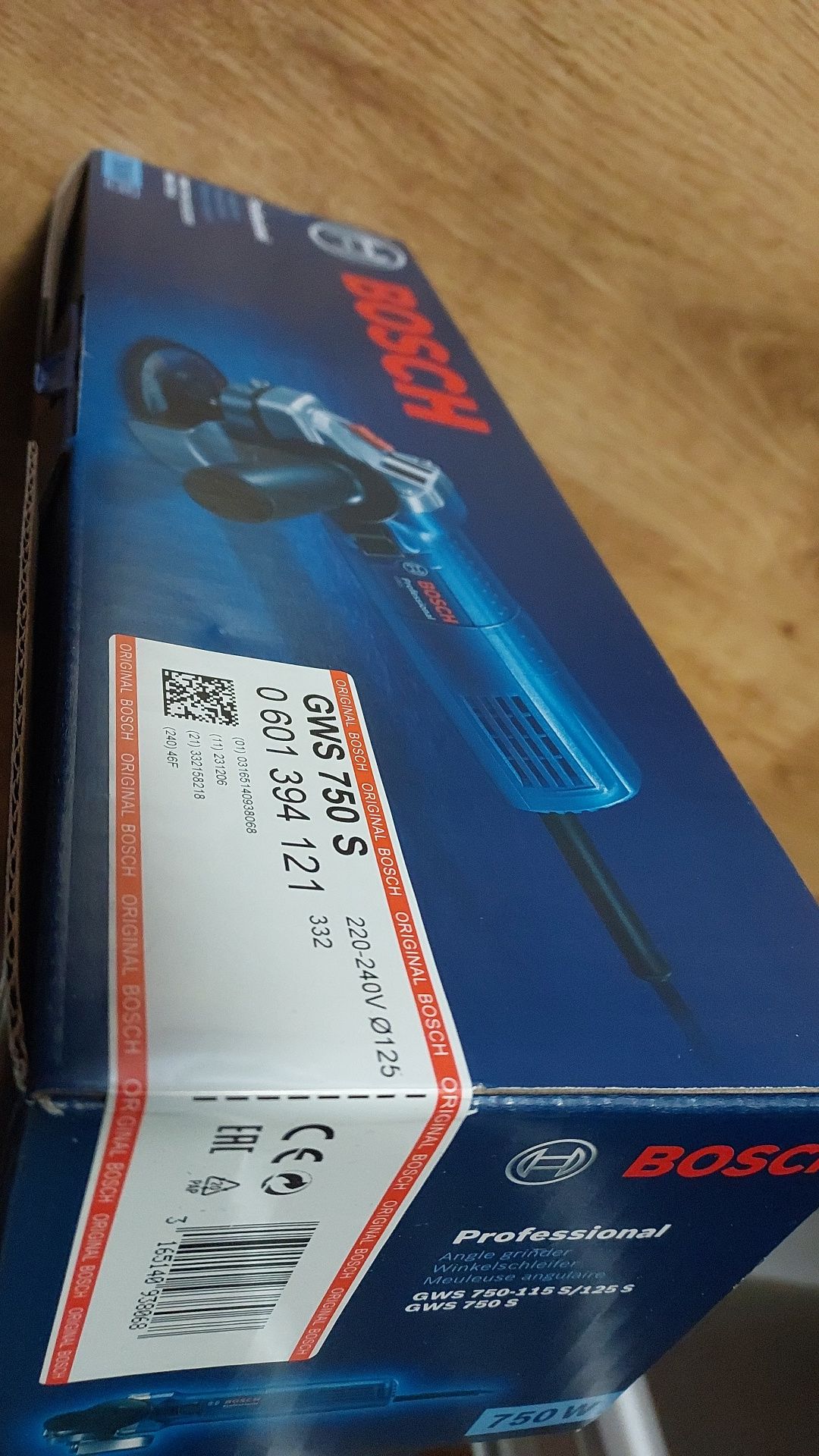 Шліфувальна машинка болгарка BOSCH 750S з регулюванням обертів NEW.