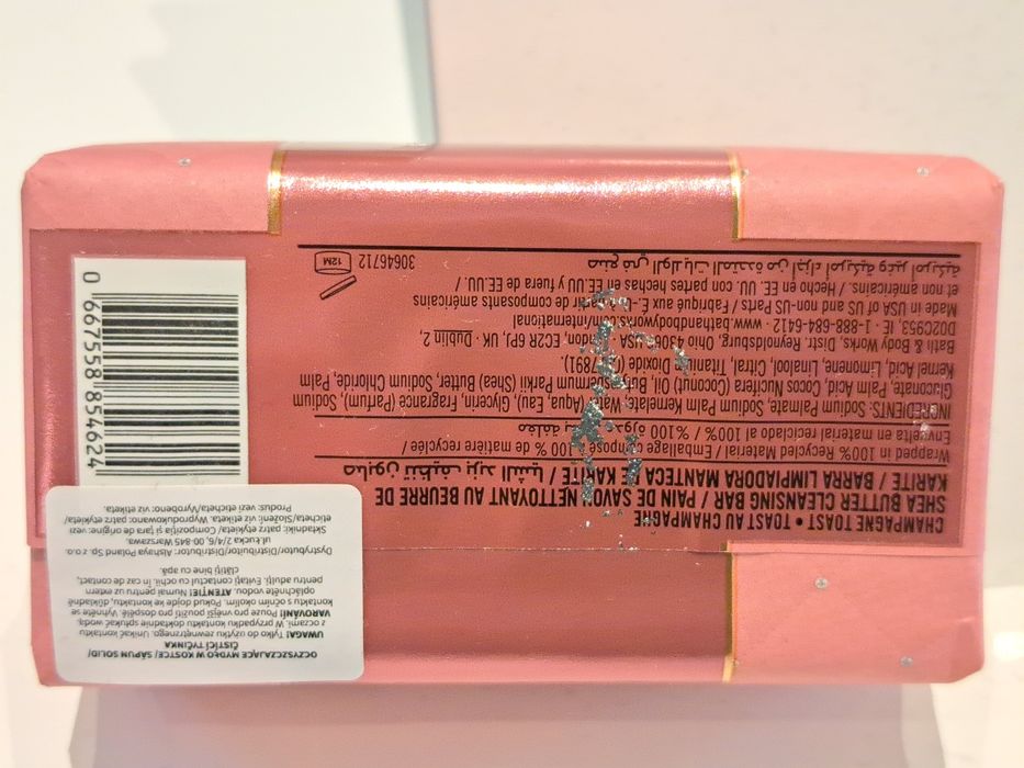 Bath and Body Works,  Champagne Toast,  mydło do rąk