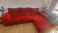Vendo sofá chaise longue vermelho