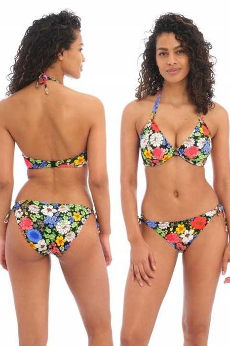 34D 75D Bikini Freya Floral Haze kwiaty M koronka