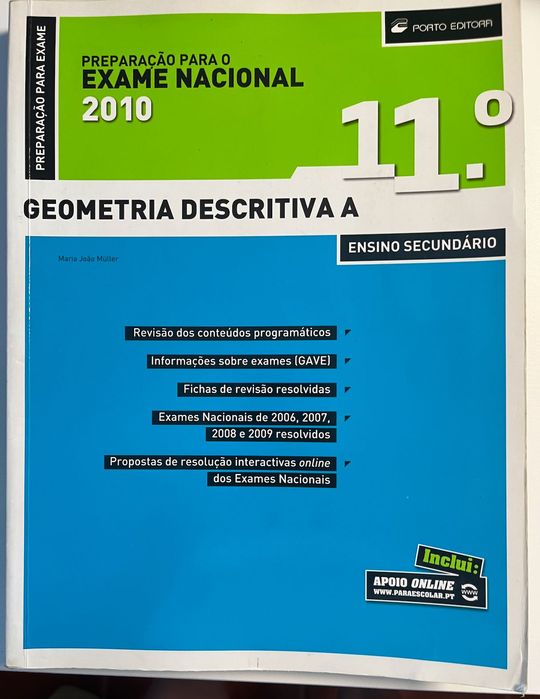 Geometria Descritiva A 11ano — Preparação para Exame
