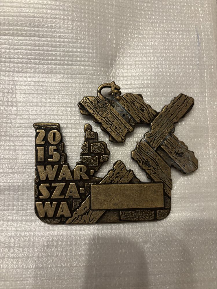 Medal Bieg Powstania Warszawskiego 2015