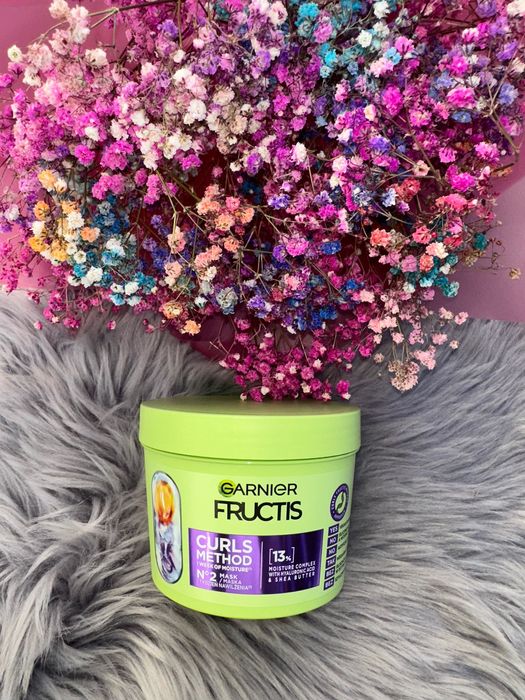 maska do włosów Garnier Fructis Curls keratin method do suchych 370 ml