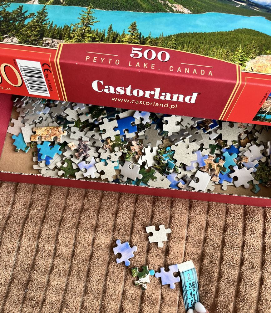 Пазли гори, Castorland puzzle, 500 елементів