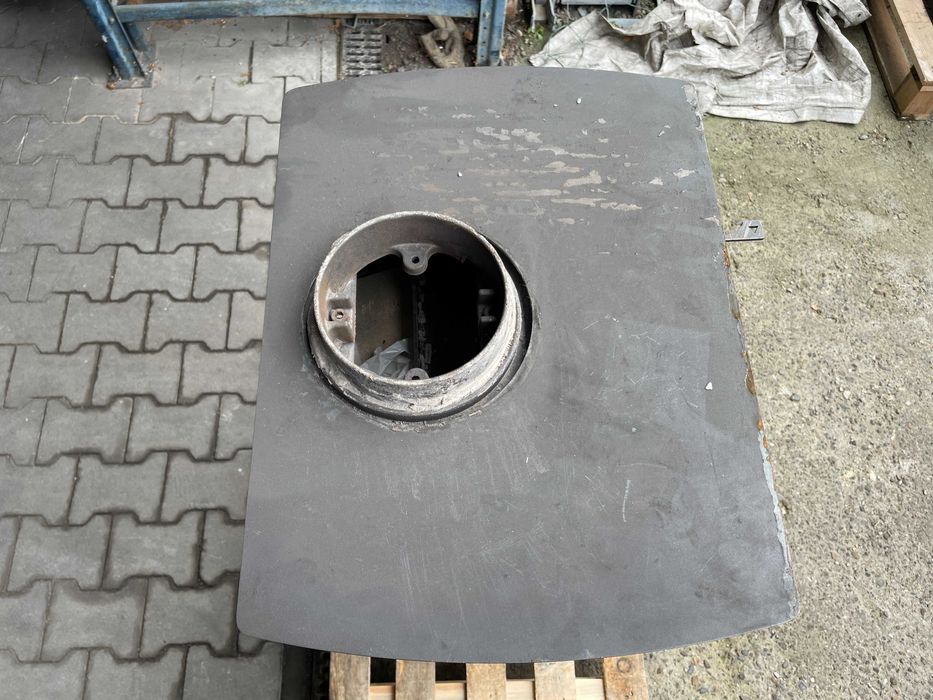 Piec kominek koza nowoczesny stalowy loft BLIST Polar 6,7 kW - II Gat