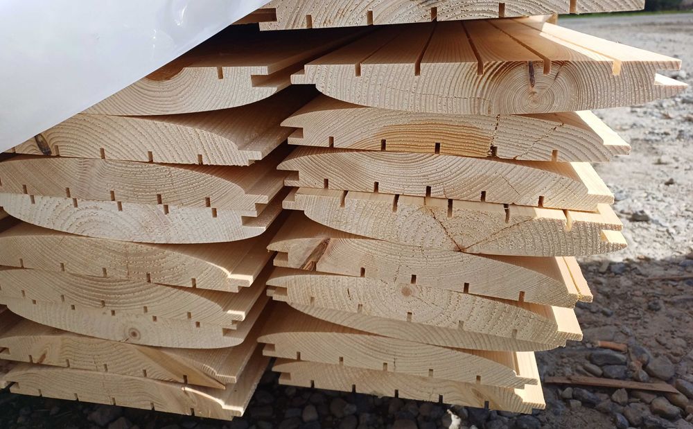 Podbitka boazeria półbal szalówka deska tarasowa elewacyjna podłogowa