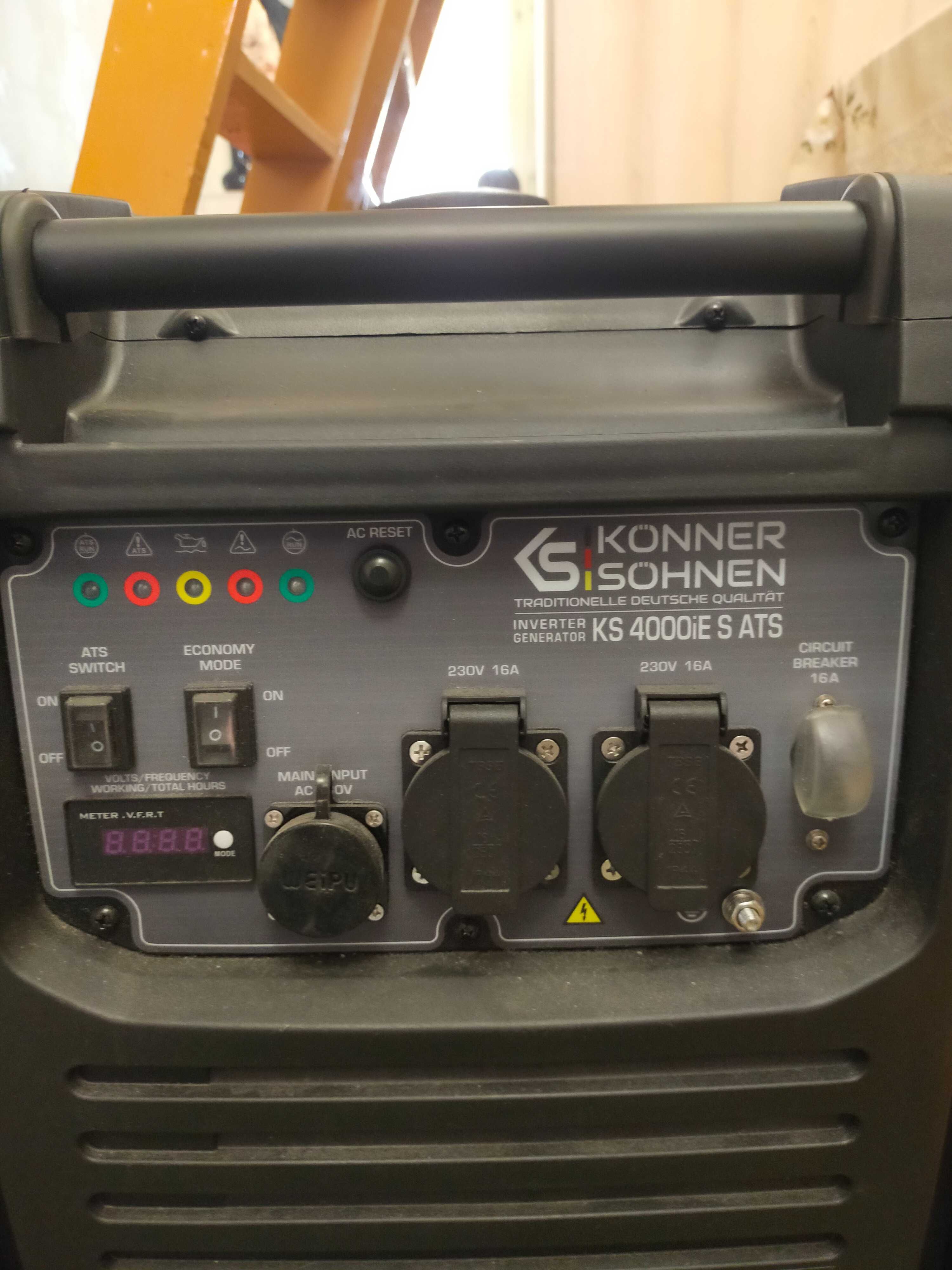 Інверторний генератор Konner&Sohnen KS 4000iE S ATS