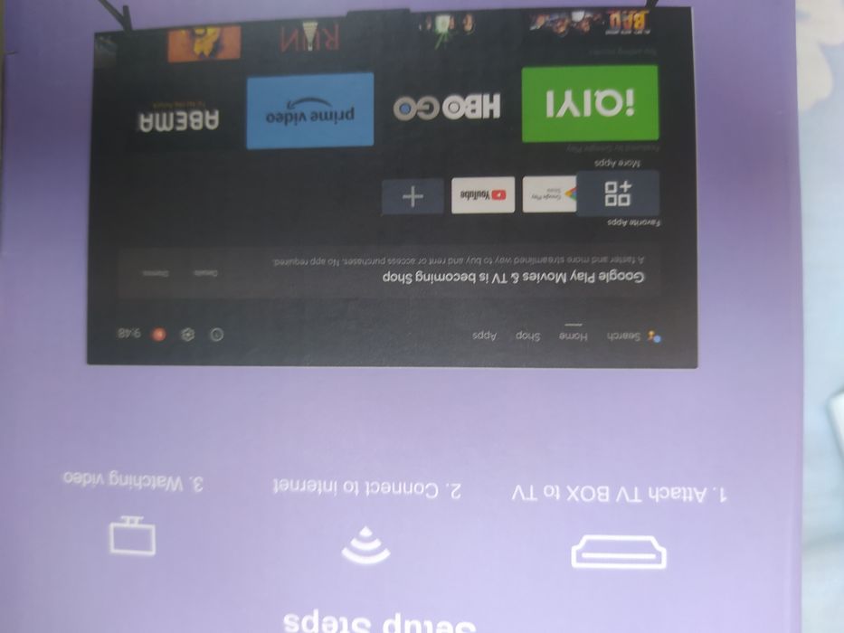 ТВ приставка H96Max mini tv stick