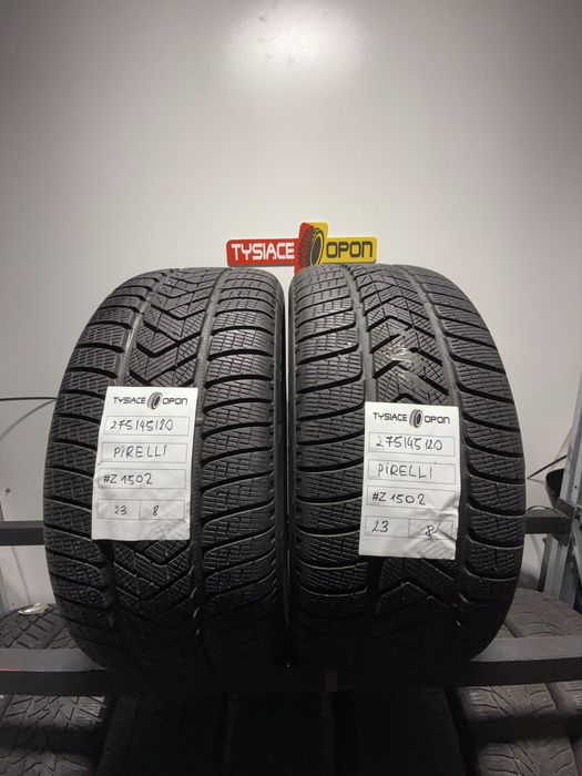 Opony zimowe 275/45/20 Pirelli 8mm #1502