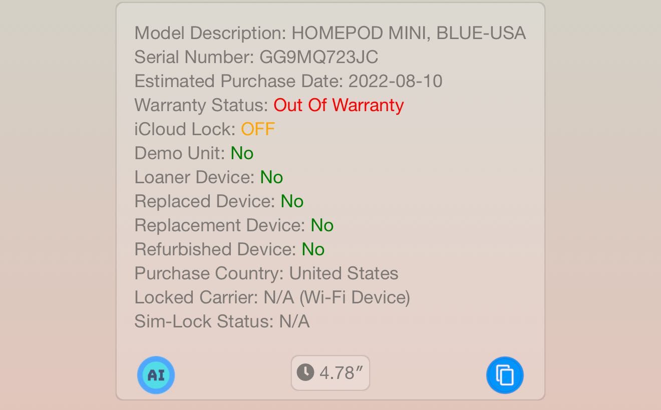 Розумна Колонка Apple HomePod mini blue (a2374 AirPlay)
