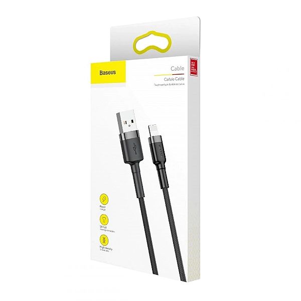 Szybki Kabel Do Iphone / Ipad Usb - Lightning Mocny Przewód 2m Baseus